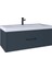 Kobos Frame 100 cm Lavabo Dolabı Blue Grey KB710023 2