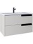 Eylül 80 cm Lavabo Dolabı Vanilla Grey KB100045 3