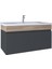 Harmony 100 cm Lavabo Dolabı Füme KB710015 1