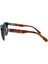 L 6006S 218 49 Kadın Oval Kırçıllı Kahverengi Kemik Güneş Gözlüğü 3