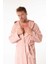 Colours Box Soft Kapüşonlu Erkek Bornoz Mısty Rose-2xl Beden 2
