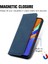 Redmi 9c Darbeye Dayanıklı Basit Iş Cüzdan Kapak Çevirin Deri (Yurt Dışından) 5
