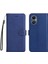 Kart Yuvası Klasik Düz Renk Telefon ile Oneplus Nord N20 5g Için Flip Case (Yurt Dışından) 1
