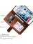 IPhone 6 Için Kılıf Artı/6s Artı Manyetik Pu Deri Kart Tutucu Kickstand (Yurt Dışından) 4