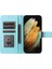 Samsung Galaxy S21 Ultra Darbeye Deri Kılıf Için Flip Case Basit (Yurt Dışından) 5