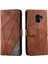 Samsung Galaxy A8 2018 Için Kılıf Manyetik Cüzdan Çevir Folio Kart Tutucu Pu (Yurt Dışından) 1