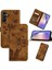 Samsung Galaxy Case 5g Tutucu Kapak Kabartmalı Kelebek Kedi Flip (Yurt Dışından) 1