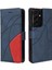 Samsung Galaxy S21 Ultra Pu Deri Flip Folio Kılıf Kickstand (Yurt Dışından) 1