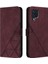 Samsung Galaxy M22 Flip Folio Kitap Koruyucu Pu Deri Cüzdan (Yurt Dışından) 1