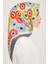 Çiçek Desenli Twill İpek Eşarp 24Ya9106 54 54 3