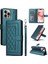 Iphone 15 Için Flip Case Deri Kılıf Cüzdan Darbeye Basit Iş (Yurt Dışından) 5