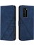 Huawei P40 Pro Flip Folio Kitap Koruyucu Kredi Kartı Tutucu Pu (Yurt Dışından) 1