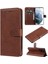 Kart Yuvası ile Samsung Galaxy S22 Ultra Klasik Düz Renk Için Flip Case (Yurt Dışından) 4