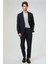 Siyah Slim Fit Mono Yaka Ceket 1