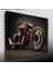 Kırmızı Concept Motosiklet Kanvas Tablo 50 x 70 2