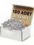 Betofast Vidası 6.3X105 mm Paket 100 Adet Sivri Uçlu Çatı Panel Beton Ağaç Mdf Vidası 5