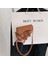 Kadınlar Için Batı Tarzı Küçük Çanta 2024 Kişilik Popüler Yeni Moda Kontrast Renk Kore Tarzı Tek Omuz Crossbody Eyer Çantası (Yurt Dışından) 2