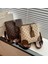 Kadınlar Için Çanta 2024 Yeni Kış Moda Baskılı Kadın Omuz Çantası Crossbody Çanta Batı Tarzı Kova Çanta (Yurt Dışından) 4