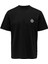 Erkek Sırt Baskılı Relax Fit T-Shirt - 22022669 1