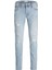 Erkek Glenn Dar Kesim Yırtık Kot Pantolon - 12223504 5