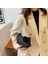 Dış Ticaret Moda Rahat Kürk Topu Kadın Çantası 2025 Taze Retro Crossbody Çanta Mizaç Moda Tek Omuz Yabancı Stil Küçük Kare Çanta (Yurt Dışından) 4