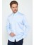 Slim Fit Uzun Kollu Non Iron Mavi Erkek Gömlek 1