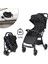 Fresh Kabin Boy Bebek Arabası - Black Jasper 1