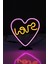 Love Neon LED / Gece Lambası / Dekoratif Lamba / Işıklı Kalp / Ambians Işığı 1