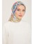 Çiçek Desenli Sura İpek Eşarp 24Ya9129 85 54 1