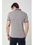 Yakası Triko Polo Yaka Erkek Antrasit Tshirt 3