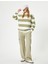 Bisiklet Yaka Sweatshirt Relax Fit Ribanalı Uzun Kollu 2