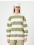 Bisiklet Yaka Sweatshirt Relax Fit Ribanalı Uzun Kollu 3