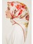 Çiçek Desenli Sura İpek Eşarp 24Ya9129 85 04 3