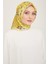 Çiçek Desenli Sura İpek Eşarp 24Ya9145 34 83 1