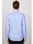 Slim Fit Uzun Kollu Non-Iron Ütü Gerektirmez Mavi Erkek Gömlek 5