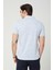 Erkek Polo Buz Mavi Yakalı Tshirt 4