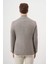 Erkek Haki Dokuma Slim Fit Torba Cep Mono Yaka Spor Ceket 5