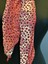 Leopar Şifon Fular Saç Bandı Boyun Fular 115X15 cm 1