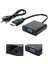 HDMI To VGA Çevirici Dönüştürücü Adaptör + Ses Kablosu 4