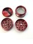 Mini Boy Kırmızı 40 mm. Grinder Herbal Parçalayıcı pt96kr 2