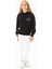 Kapüşonlu Uzun Kol Siyah Renk Kız Çocuk Sweatshirt 3