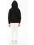 Kapüşonlu Uzun Kol Siyah Renk Kız Çocuk Sweatshirt 5