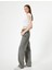Düz Bol Paça Standart Bel Straight Fit Yıkamalı Kot Pantolon - Nora Jean 1