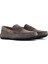 Erkek Vizon Kosmopolis Süet Deri Casual Loafer U35CFB00020C6029 4