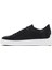 Erkek Siyah Bağcıklı Deri Sneaker 3