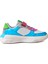 Pink Kız Trend Renkli Tabanlı Cırt Cırtlı Çocuk Sneaker 3