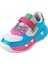 Pink Kız Trend Renkli Tabanlı Cırt Cırtlı Çocuk Sneaker 5