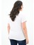 Kadın Büyük Beden Çiçek Baskı Detaylı T-Shirt 1780-25 5