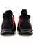 Erkek Günlük 24Y540 Şık Yüksek Taban Siyah Kırmızı Sneaker Ayakkabı 4