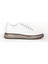 Erkek Casual Deri Sneaker Ayakkabı 19373 Beyaz 1